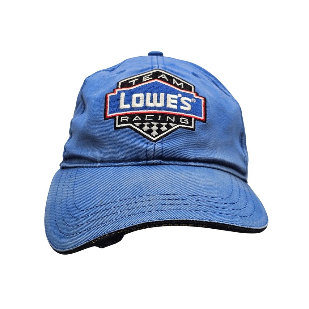 Jimmie Johnson Cup Champion 2006 Hat Nascar Lowes Racing 48 Baseball Sports Cap
